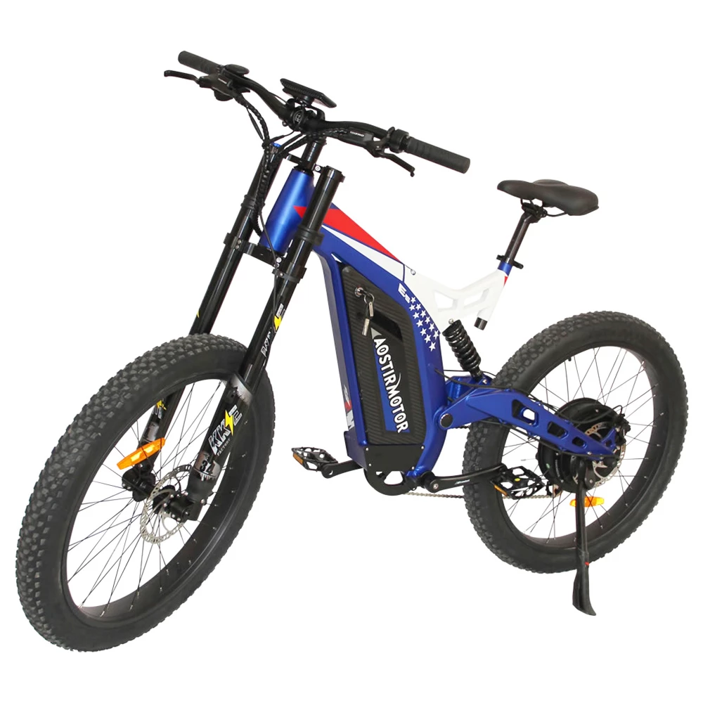 AOSTIRMOTOR S17 1500W Electric Bike 26*3.0'' Fat Tire 48V 20Ah Battery 50km/h Max Speed 7 Speed Shimano Gear 5 AOSTIRMOTOR S17 1500W Electric Bike 26*3.0'' Fat Tire 48V 20Ah Battery 50km/h Max Speed 7 Speed Shimano Gear - Image 3