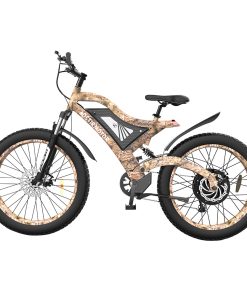 AOSTIRMOTOR S18 1500W Electric Bike 26*4.0'' Fat Tire 48V 15Ah Battery 50km/h Max Speed 7 Speed Shimano Gear