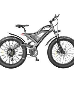 AOSTIRMOTOR S18 750W Electric Bike 26*4.0'' Fat Tire 48V 15Ah Battery 45km/h Max Speed 7 Speed Shimano Gear All Terrain