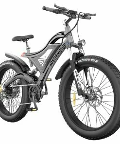 AOSTIRMOTOR S18 750W Electric Bike 26*4.0'' Fat Tire 48V 15Ah Battery 45km/h Max Speed 7 Speed Shimano Gear All Terrain -rockbros-shop AOSTIRMOTOR S18 750W Electric Bike 26 4 0 Fat Tire 500498 3