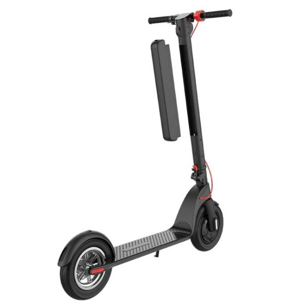 AOVOPRO AOVO X8 Electric Scooter 10 Inch Tire, 36V 10Ah Battery 350W Motor, 25km/h Max Speed 30-48km Range, 3 Speeds, Removable Battery, Black 4 AOVOPRO AOVO X8 Electric Scooter 10 Inch Tire, 36V 10Ah Battery 350W Motor, 25km/h Max Speed 30-48km Range, 3 Speeds, Removable Battery, Black - Image 2