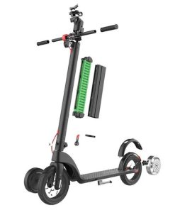 AOVOPRO AOVO X8 Electric Scooter 10 Inch Tire, 36V 10Ah Battery 350W Motor, 25km/h Max Speed 30-48km Range, 3 Speeds, Removable Battery, Black -rockbros-shop AOVO X8 Electric Scooter 10 inch Tire 519265 4