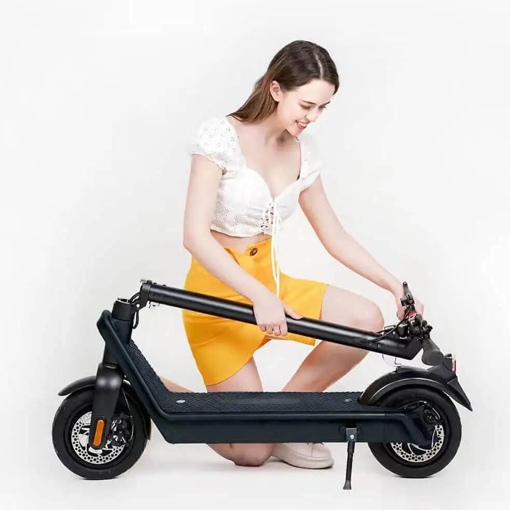 AOVO X9 Plus Electric Scooter 10 Inch Explosion-proof Tire 36V 15.6Ah Rated 500W Motor 40Km/h Max Speed 65km Range Dual Disc Brakes Removable Battery- Grey AOVOPRO AOVO X9 Plus Electric Scooter 10 Inch Explosion-proof Tire 36V 15.6Ah Rated 500W Motor 40Km/h Max Speed 65km Range Dual Disc Brakes Removable Battery- Grey -rockbros-shop AOVO X9 Plus Electric Scooter 10 Explosion proof Tire Grey 517134 3