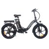 AVAKA BZ20 PLUS Electric Bike Foldable 20*3.0 Inch Fat Tires 500W Brushless Motor 25Km/h Max Speed 48V 15Ah Battery 100Km Range 120KG Max Load Dual Disc Brake Shimano 7-Speed Gear IP54 Waterproof LCD Display- IT Wheel Black 2 AVAKA BZ20 PLUS Electric Bike Foldable 20*3.0 Inch Fat Tires 500W Brushless Motor 25Km/h Max Speed 48V 15Ah Battery 100Km Range 120KG Max Load Dual Disc Brake Shimano 7-Speed Gear IP54 Waterproof LCD Display- IT Wheel Black -rockbros-shop AVAKA BZ20 PLUS Electric Bike One Wheel Black 514569 0