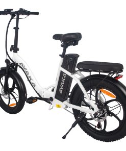 AVAKA BZ20 PLUS Electric Bike Foldable 20*3.0 Inch Fat Tires 500W Brushless Motor 25Km/h Max Speed 48V 15Ah Battery 100Km Range 120KG Max Load Dual Disc Brake Shimano 7-Speed Gear IP54 Waterproof LCD Display- IT Wheel White 5 AVAKA BZ20 PLUS Electric Bike Foldable 20*3.0 Inch Fat Tires 500W Brushless Motor 25Km/h Max Speed 48V 15Ah Battery 100Km Range 120KG Max Load Dual Disc Brake Shimano 7-Speed Gear IP54 Waterproof LCD Display- IT Wheel White -rockbros-shop AVAKA BZ20 PLUS Electric Bike One Wheel White 514570 3