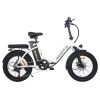 AVAKA BZ20 PLUS Electric Bike Foldable 20*3.0 Inch Fat Tires 500W Brushless Motor 25Km/h Max Speed 48V 15Ah Battery 100Km Range 120KG Max Load Dual Disc Brake Shimano 7-Speed Gear IP54 Waterproof LCD Display- FT Wheel White 2 AVAKA BZ20 PLUS Electric Bike Foldable 20*3.0 Inch Fat Tires 500W Brushless Motor 25Km/h Max Speed 48V 15Ah Battery 100Km Range 120KG Max Load Dual Disc Brake Shimano 7-Speed Gear IP54 Waterproof LCD Display- FT Wheel White -rockbros-shop AVAKA BZ20 PLUS Electric Bike Spoked Wheel White 514568 0