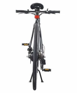 AVAKA R1 Electric Bike 700C*32C Inch Wheels 250W Brushless Motor 25Km/h Max Speed 36V 9Ah Battery Shimano 7-Speed Transmission IP65 Waterproof Double Mechanical Disc Brake LCD Display - Army Green -rockbros-shop AVAKA R1 Electric Bike 250W Brushless Motor Matte Army Green 515196 3