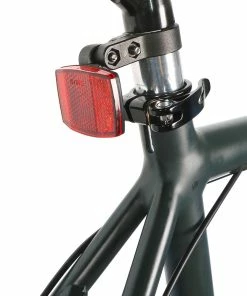 AVAKA R1 Electric Bike 700C*32C Inch Wheels 250W Brushless Motor 25Km/h Max Speed 36V 9Ah Battery Shimano 7-Speed Transmission IP65 Waterproof Double Mechanical Disc Brake LCD Display - Army Green -rockbros-shop AVAKA R1 Electric Bike 250W Brushless Motor Matte Army Green 515196 4