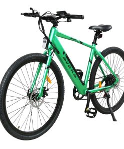 AVAKA R3 Electric Bike 700C*40C Inches Wheel 36V 350W Motor 12.5Ah Battery 32km/h Max Speed 70km Range Shimano 7-Speed Gear 120kg Load - Green 5 AVAKA R3 Electric Bike 700C*40C Inches Wheel 36V 350W Motor 12.5Ah Battery 32km/h Max Speed 70km Range Shimano 7-Speed Gear 120kg Load - Green -rockbros-shop AVAKA R3 Electric Bike 36V 350W Motor Green 519216 3