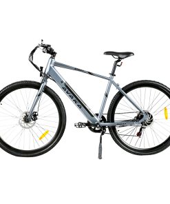 AVAKA R3 Electric Bike 700C*40C Inches Wheel 36V 350W Motor 12.5Ah Battery 32km/h Max Speed 70km Range Shimano 7-Speed Gear 120kg Load - Grey -rockbros-shop AVAKA R3 Electric Bike 36V 350W Motor Grey 517827 1