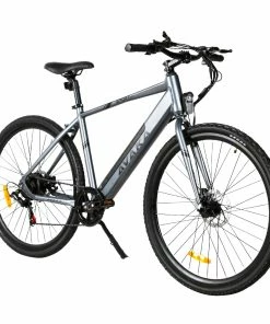 AVAKA R3 Electric Bike 700C*40C Inches Wheel 36V 350W Motor 12.5Ah Battery 32km/h Max Speed 70km Range Shimano 7-Speed Gear 120kg Load - Grey