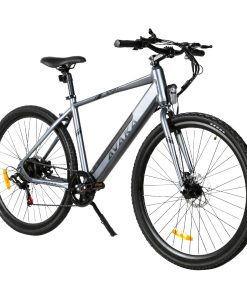 AVAKA R3 Electric Bike 700C*40C Inches Wheel 36V 350W Motor 12.5Ah Battery 32km/h Max Speed 70km Range Shimano 7-Speed Gear 120kg Load - Grey -rockbros-shop AVAKA R3 Electric Bike 36V 350W Motor Grey 519215 3
