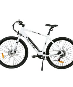 AVAKA R3 Electric Bike 700C*40C Inches Wheel 36V 350W Motor 12.5Ah Battery 32km/h Max Speed 70km Range Shimano 7-Speed Gear 120kg Load - White -rockbros-shop AVAKA R3 Electric Bike 36V 350W Motor White 519214 1