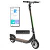Atomi Alpha Folding Electric Scooter 9 Inch Tires 650W Motor 36V 10Ah Battery For 25 Miles Range 25Km/h Max Speed 120KG Max Load Support App Control Built-in Combination Lock - Black -rockbros-shop Atomi Alpha Electric Scooter Black 519054 2