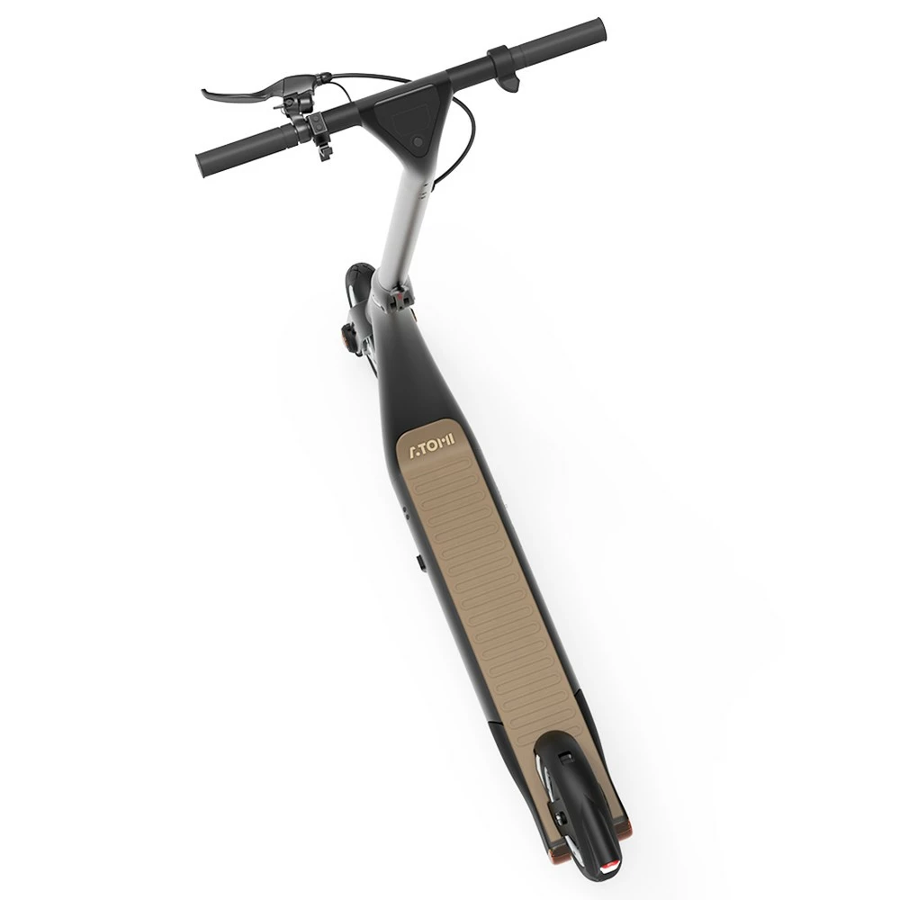 Atomi Alpha Folding Electric Scooter 9 Inch Tires 650W Motor 36V 10Ah Battery For 25 Miles Range 25Km/h Max Speed 120KG Max Load Support App Control Built-in Combination Lock - Black 8 Atomi Alpha Folding Electric Scooter 9 Inch Tires 650W Motor 36V 10Ah Battery For 25 Miles Range 25Km/h Max Speed 120KG Max Load Support App Control Built-in Combination Lock - Black - Image 6