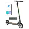 Atomi Alpha Folding Electric Scooter 9 Inch Tires 650W Motor 36V 10Ah Battery For 25 Miles Range 25Km/h Max Speed 120KG Max Load Support App Control Built-in Combination Lock - Green -rockbros-shop Atomi Alpha Electric Scooter Green 519053 0