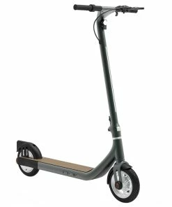 Atomi Alpha Folding Electric Scooter 9 Inch Tires 650W Motor 36V 10Ah Battery For 25 Miles Range 25Km/h Max Speed 120KG Max Load Support App Control Built-in Combination Lock - Green -rockbros-shop Atomi Alpha Electric Scooter Green 519053 2