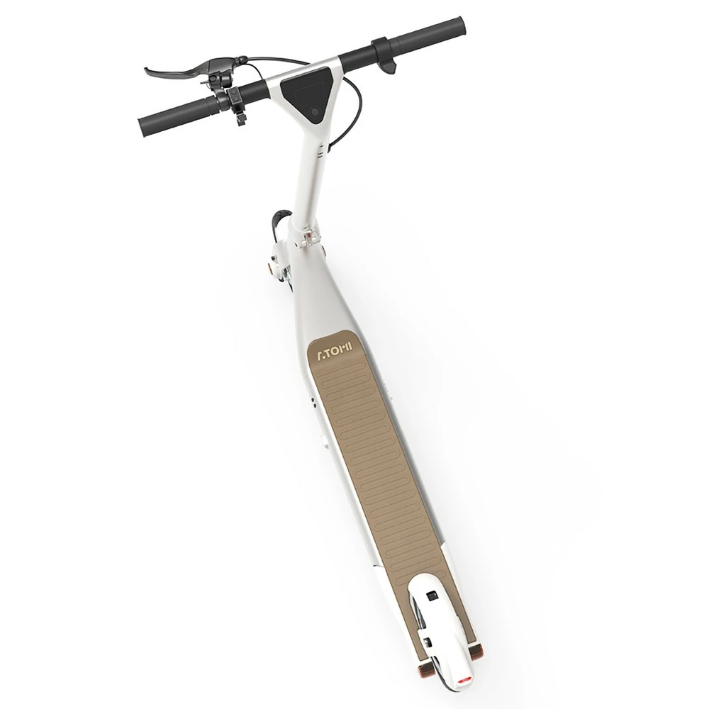 Atomi Alpha Electric Scooter 9 Inch Tires 650W Motor 36V 10Ah Battery For 25 Miles Range 25Km/h Max Speed 120KG Max Load Support App Control - White 8 Atomi Alpha Electric Scooter 9 Inch Tires 650W Motor 36V 10Ah Battery For 25 Miles Range 25Km/h Max Speed 120KG Max Load Support App Control - White - Image 6