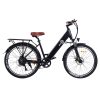 BEZIOR M3 Electric Bike 48V 500W Motor 32km/h Max Speed 10.4Ah Battery 60km Max Range 26*2.1'' CST Tires Shimano 7 Speed Gear - Black -rockbros-shop BEZIOR M3 Electric Bike 48V 500W Motor Black 519568 0