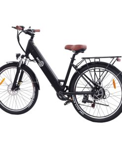 BEZIOR M3 Electric Bike 48V 500W Motor 32km/h Max Speed 10.4Ah Battery 60km Max Range 26*2.1'' CST Tires Shimano 7 Speed Gear - Black -rockbros-shop BEZIOR M3 Electric Bike 48V 500W Motor Black 519568 4