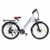 BEZIOR M3 Electric Bike 48V 500W Motor 32km/h Max Speed 10.4Ah Battery 60km Max Range 26*2.1'' CST Tires Shimano 7 Speed Gear - White -rockbros-shop BEZIOR M3 Electric Bike 48V 500W Motor White 519569 0