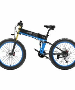 BEZIOR X-PLUS Electric Bike 1500W Motor 48V 17.5Ah Battery 26*4.0 Inch Fat Tire Mountain Bike 40Km/h Max Speed 200kg Load 130 KM Range LED Display IP54 Waterproof -Blue -rockbros-shop BEZIOR X PLUS Electric Bike 1500W Motor 48V 17 5Ah Battery Blue 507631 1