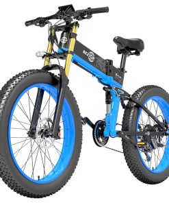 BEZIOR X-PLUS Electric Bike 1500W Motor 48V 17.5Ah Battery 26*4.0 Inch Fat Tire Mountain Bike 40Km/h Max Speed 200kg Load 130 KM Range LED Display IP54 Waterproof - Blue 5 BEZIOR X-PLUS Electric Bike 1500W Motor 48V 17.5Ah Battery 26*4.0 Inch Fat Tire Mountain Bike 40Km/h Max Speed 200kg Load 130 KM Range LED Display IP54 Waterproof - Blue -rockbros-shop BEZIOR X PLUS Electric Bike 1500W Motor 48V 17 5Ah Battery Blue 519230 2