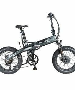 BEZIOR XF005 Folding Electric Bike 36V Front & Rear 500W Motor 32km/h Max Speed 16Ah + 6.4Ah Battery 80km Range 20*4.0'' Tires