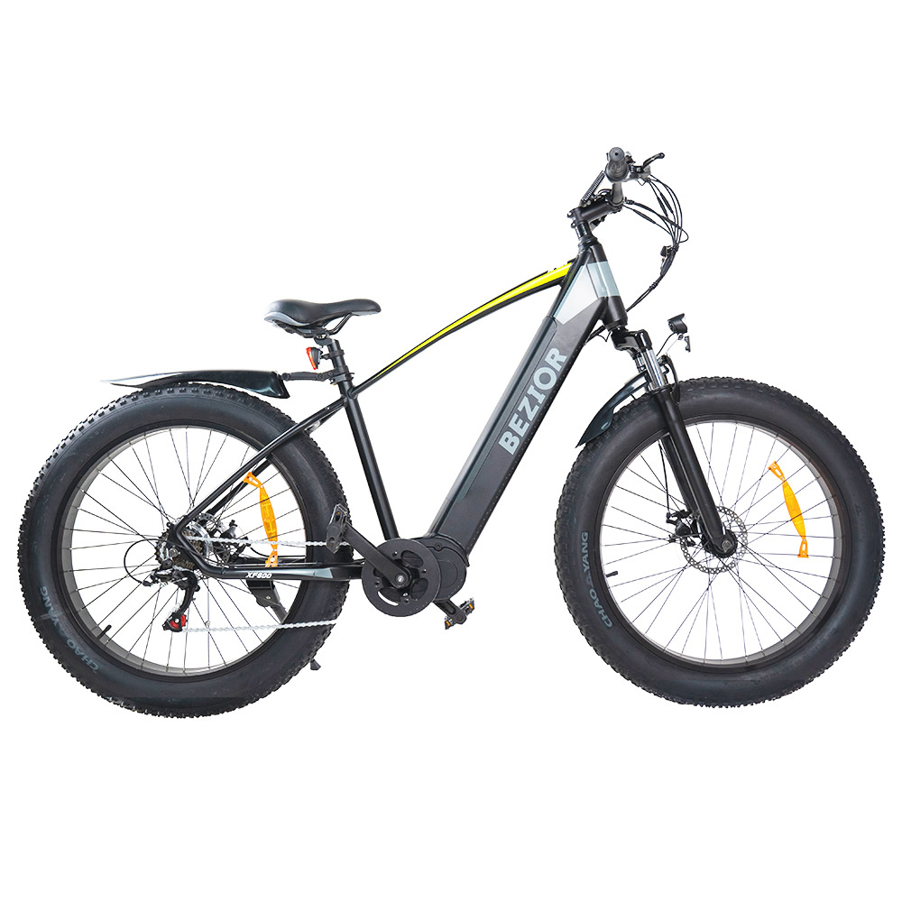 BEZIOR XF800 Electric Bicycle 13Ah 48V 500W MID MOTOR 26*4.0 Inch Fat Tires 40Km/h Max Speed Max Load 90KG BEZIOR XF800 Electric Bicycle 13Ah 48V 500W MID MOTOR 26*4.0 Inch Fat Tires 40Km/h Max Speed Max Load 90KG -rockbros-shop BEZIOR XF800 13Ah 48V 500W MID MOTOR Electric Bicycle 498004 0