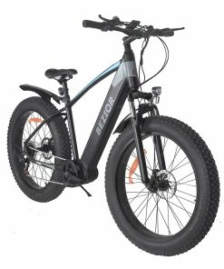 BEZIOR XF800 Electric Mountain Bike 26*4.0 Inch Fat Tires 500W Mid Motor 48V 13Ah Battery 40Km/h Max Speed 90KG Load Dual Mechanical Disc Brake Shimano 7-Speed Gears - Black & Blue 7 BEZIOR XF800 Electric Mountain Bike 26*4.0 Inch Fat Tires 500W Mid Motor 48V 13Ah Battery 40Km/h Max Speed 90KG Load Dual Mechanical Disc Brake Shimano 7-Speed Gears - Black & Blue -rockbros-shop BEZIOR XF800 Electric Bike 500W Mid Motor Black Blue 518288 2