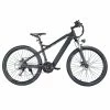 BK7 Electric Bike 48V 350W Motor 7.5Ah Battery Shimano 21 Speed Gear Front Suspension And Dual Disc Brakes - Black -rockbros-shop BK7 Electric Bike 48V 350W Motor 7 5Ah Battery Shimano 21 Speed Gear 518812 0