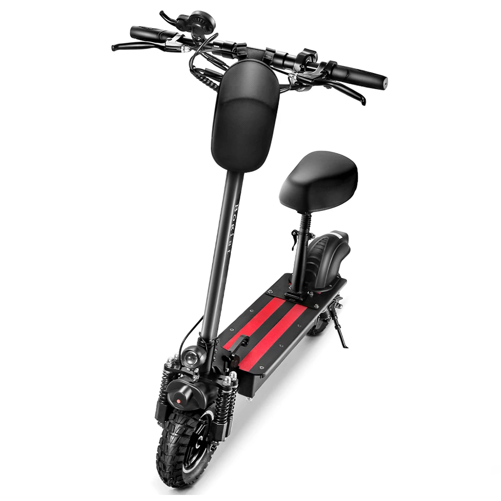 BOGIST E5/Thunder Max2 Electric Scooter 10 Inch 600W Powerful Motor 25KM/H Max Speed 48V 12Ah Battery With Great Light & Convenient Bag With Seat Saddle 150Kg Max Load 5 BOGIST E5/Thunder Max2 Electric Scooter 10 Inch 600W Powerful Motor 25KM/H Max Speed 48V 12Ah Battery With Great Light & Convenient Bag With Seat Saddle 150Kg Max Load - Image 3