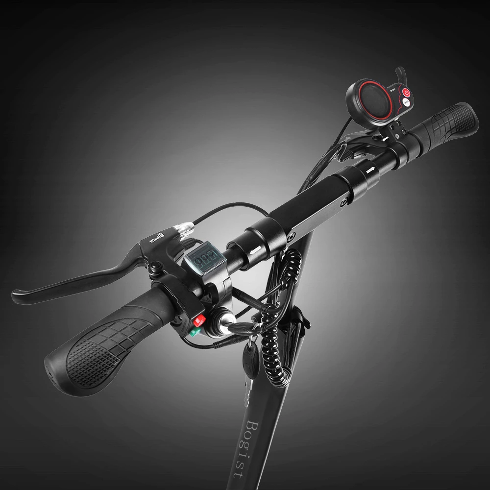 BOGIST E5/Thunder Max2 Electric Scooter 10 Inch 600W Powerful Motor 25KM/H Max Speed 48V 12Ah Battery With Great Light & Convenient Bag With Seat Saddle 150Kg Max Load 8 BOGIST E5/Thunder Max2 Electric Scooter 10 Inch 600W Powerful Motor 25KM/H Max Speed 48V 12Ah Battery With Great Light & Convenient Bag With Seat Saddle 150Kg Max Load - Image 6