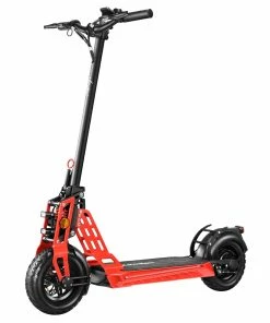 BOGIST URBETTER M6 Electric Scooter 500W Motor 25km/h Max Speed 48V 13Ah Battery 11 Inch Pneumatic Tire 120kg Load - Red