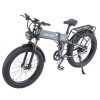 BURCHDA R5 Pro Folding Electric Bike 26*4.0 Inch Fat Tire 1000W Motor 50Km/h Max Speed 48V 15Ah Battery For 60km Range Double Shock Absorbers - Grey 2 BURCHDA R5 Pro Folding Electric Bike 26*4.0 Inch Fat Tire 1000W Motor 50Km/h Max Speed 48V 15Ah Battery For 60km Range Double Shock Absorbers - Grey -rockbros-shop BURCHDA R5 Pro Electric Bike 26 4 0 inch Tire Grey 518790 1