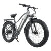 BURCHDA RX20 26*4.0 Inch All-terrain Fat Tire Electric Bike 800W Motor 45Km/h Max Speed, 48V 18Ah Battery, Shimano 8-speed -rockbros-shop BURCHDA RX20 26 inch All terrain Electric Bike 518792 0