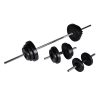 Barbell +2 Dumbbell Set 30.5kg -rockbros-shop Barbell 2 Dumbbell Set 30 5kg 492414 0