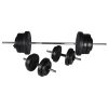 Barbell + 2 Dumbbell Set 60.5kg -rockbros-shop Barbell 2 Dumbbell Set 60 5kg 487161 0