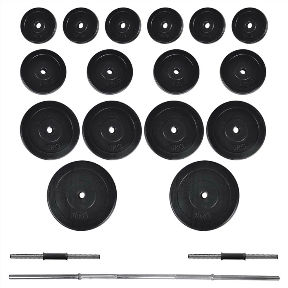 Barbell + 2 Dumbbell Set 60.5kg 6 Barbell + 2 Dumbbell Set 60.5kg - Image 4