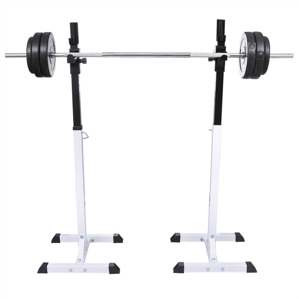 Barbell Squat Rack with Barbell and Dumbbell Set 30.5 kg Barbell Squat Rack With Barbell And Dumbbell Set 30.5 Kg -rockbros-shop Barbell Squat Rack with Barbell and Dumbbell Set 30 5 kg 488324 1