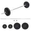 Barbell With Plates Set 30 Kg -rockbros-shop Barbell with Plates Set 30 kg 518691 0