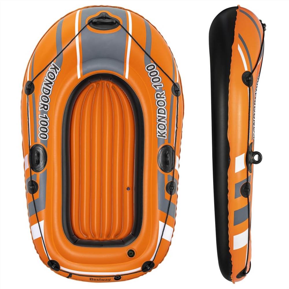 Bestway Inflatable Boat Kondor 1000 155x93 cm Bestway Inflatable Boat Kondor 1000 155x93 Cm -rockbros-shop Bestway Inflatable Boat Kondor 1000 155x93 cm 518685 2