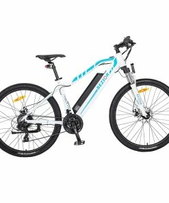 Bezior M1 Pro Electric Moped Bike 500W Motor 100km Range 12.5Ah Battery 27.5*2.25'' Wheels 25km/h Max Speed - White