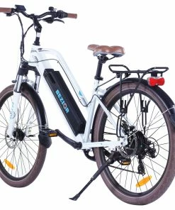 Bezior M2 Pro Electric Moped Bike 500W Motor 100km Range 12.5Ah Battery 26*2.125'' Wheels 25km/h Max Speed - White 13 Bezior M2 Pro Electric Moped Bike 500W Motor 100km Range 12.5Ah Battery 26*2.125'' Wheels 25km/h Max Speed - White -rockbros-shop Bezior M2 Pro Electric Moped Bike 500W Motor 100km Range White 500444 5