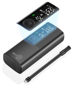 Bezior Mini Inflator Air Compressor Pump 2000mAh 120PSI With Digital Gauge For Bike Car Tyre 4 Bezior Mini Inflator Air Compressor Pump 2000mAh 120PSI With Digital Gauge For Bike Car Tyre -rockbros-shop Bezior Mini Inflator Air Compressor Pump 499873 2