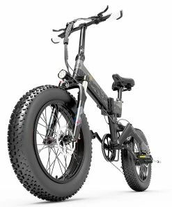 BEZIOR XF200 Off-road Electric Bike All Terrain Electric Bicycle 20x4'' Fat Tire 48V 1000W Motor 40km/h Max Speed 15Ah Battery Shimano 7-speed Shifting System - Black Grey 11 BEZIOR XF200 Off-road Electric Bike All Terrain Electric Bicycle 20x4'' Fat Tire 48V 1000W Motor 40km/h Max Speed 15Ah Battery Shimano 7-speed Shifting System - Black Grey -rockbros-shop Bezior XF200 Off road Electric Bike All Terrain Electric Bicycle 519203 3