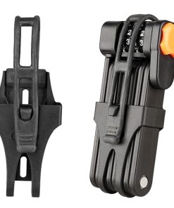 Bicycle Folding Lock Lengthen Anti Theft Heavy Duty Strong Foldable Lock For E Bike Scooter Motorcycle -rockbros-shop Bicycle Folding Lock Lengthen Anti Theft 506450 3