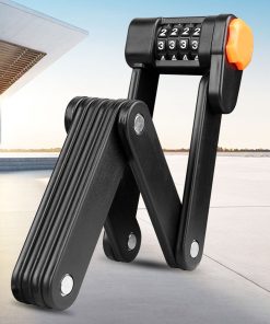 Bicycle Folding Lock Lengthen Anti Theft Heavy Duty Strong Foldable Lock For E Bike Scooter Motorcycle -rockbros-shop Bicycle Folding Lock Lengthen Anti Theft 506450 5