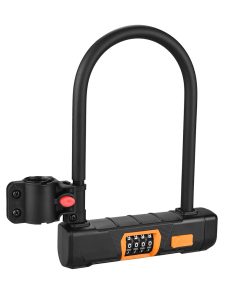 Bicycle U Lock Anti-theft Heavy Duty Bike Password Lock Alloy Bike Safety Tool For Bikes, Motorcycles, Scooters 4 Bicycle U Lock Anti-theft Heavy Duty Bike Password Lock Alloy Bike Safety Tool For Bikes, Motorcycles, Scooters -rockbros-shop Bicycle U Lock Anti theft Heavy Duty Bike Password Lock 518203 2