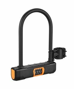 Bicycle U Lock Anti-theft Heavy Duty Bike Password Lock Alloy Bike Safety Tool For Bikes, Motorcycles, Scooters 12 Bicycle U Lock Anti-theft Heavy Duty Bike Password Lock Alloy Bike Safety Tool For Bikes, Motorcycles, Scooters -rockbros-shop Bicycle U Lock Anti theft Heavy Duty Bike Password Lock 518203 4